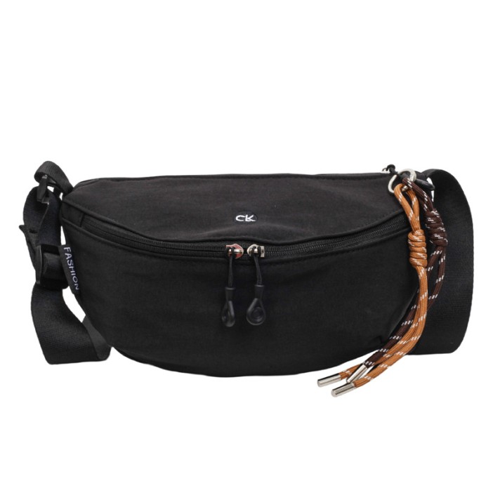 Универсальная сумка через плечо черная (Ck)