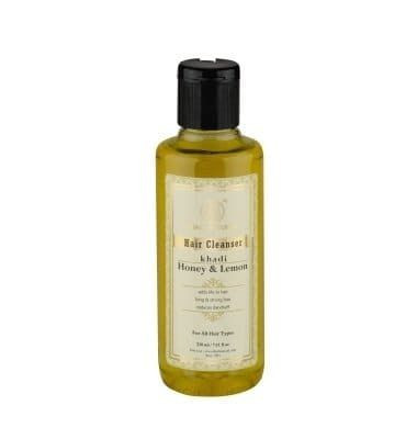 УЦЕНКА! Шампунь Мед и Лимон Кхади БЕЗ ПЛЕНКИ (Khadi Honey Lemon) 210 мл