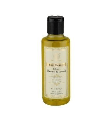 УЦЕНКА! Шампунь Мед и Лимон Кхади БЕЗ ПЛЕНКИ (Khadi Honey Lemon) 210 мл