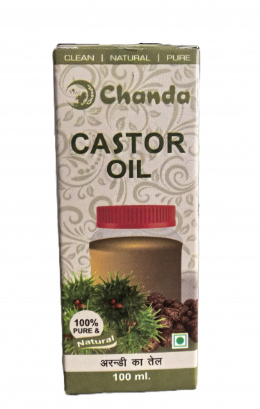 Касторовое масло для волос Чанда (Castor Oil Chanda) 100 мл