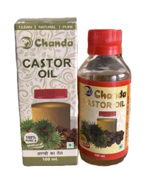 Касторовое масло для волос Чанда (Castor Oil Chanda) 100 мл
