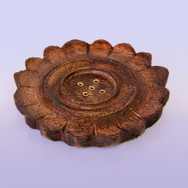 Подставка для благовоний Волна дерево Шишам