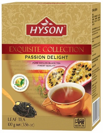 Чай цейлонский черный  Маракуйя (Ceylon black tea Passion Delight Hyson) 100 г — 