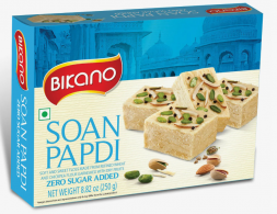 Халва Соан Папди Без сахара с орехами (Soan Papdi Zero Sugar Added Bikano) 250 г