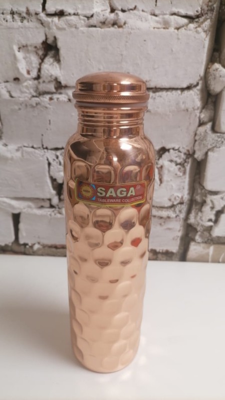 Медная бутылка Сага (Copper water Bottle Diamond Saga) 1000 мл