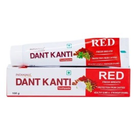 Зубная паста Дант Канти Ред Патанджали (Tooth paste Dant Kanti Red Patanjali) 100 г