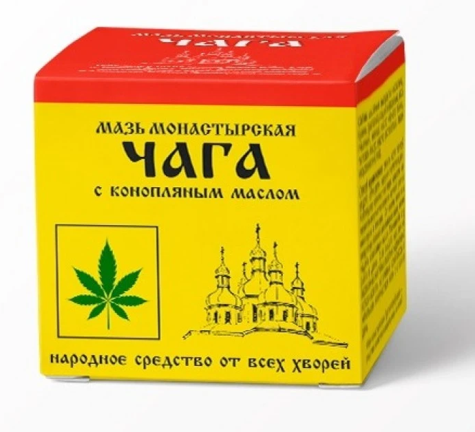 Мазь с Чагой и маслом конопли (Архыз) 28 мл