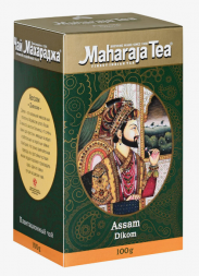 Чай черный индийский листовой Ассам Диком Махараджа (Maharaja Assam Dikom) 100 г