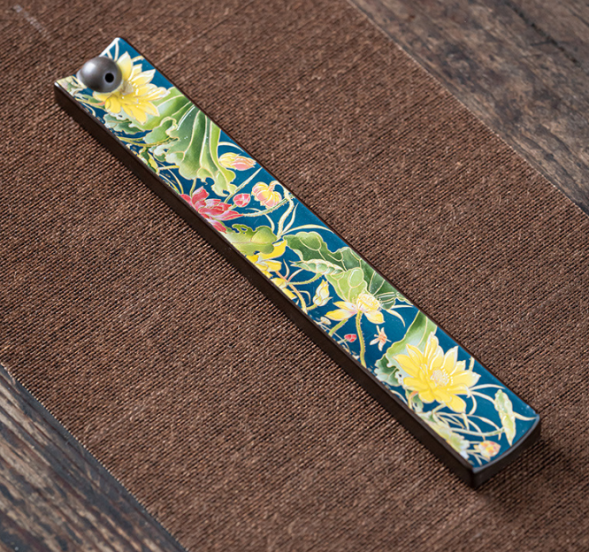 Подставка для благовоний керамическая Лотос 22,5 см