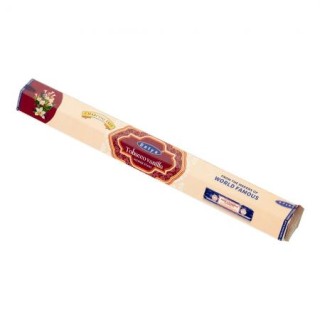Благовония без угля Табак Ваниль шестигранник Сатья (Tobacco Vanilla Charcoal free Satya) 20 шт