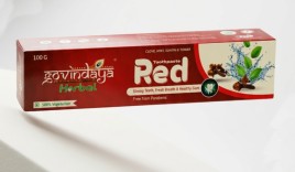 Зубная паста Ред Говиндая (Red toothpaste Govindaya) 100 г