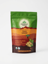 Чай Тулси с имбирем Органик Индия (Tulsi Ginger Organic India) 100 г