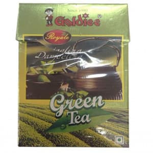 Чай зеленый листовой Дарджилинг Голди (Green Tea Darjiling Goldiee) 100 г — 