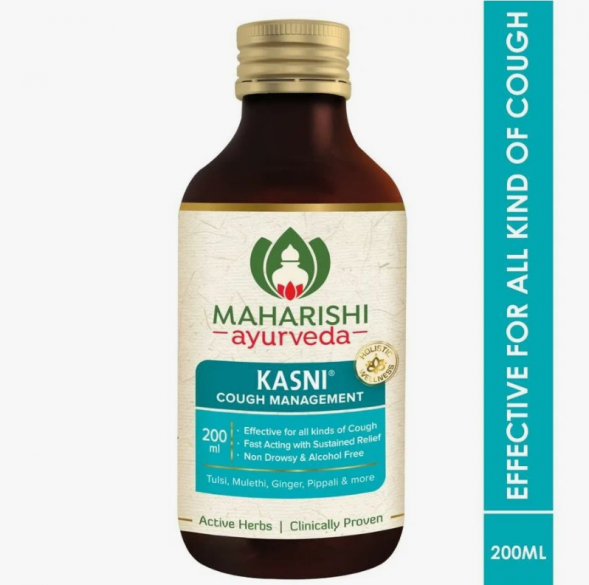 Эффективный сироп от кашля Касни Махариши (Kasni syrup Maharishi) 200 мл