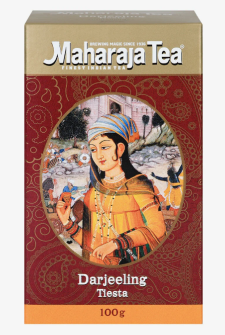 Чай черный индийский листовой Дарджилинг Тиста (Maharaja Darjeeling Tiesta) 100 г