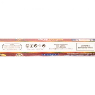 Благовония без угля Шри Ганеш шестигранник Сатья (Shree Ganesh Charcoal free Satya) 20 шт
