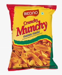 Чипсы хрустящий картофель (Crunchy Munchy Masala masti Bikano) 125 г