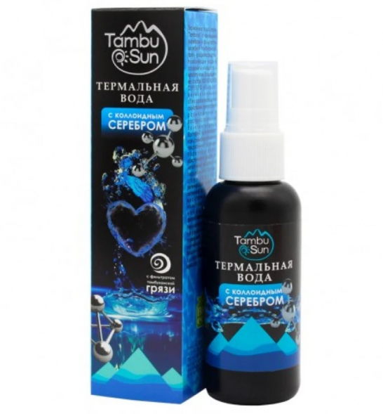 Вода термальная для лица с коллоидным серебром (TambuSun) 50 мл