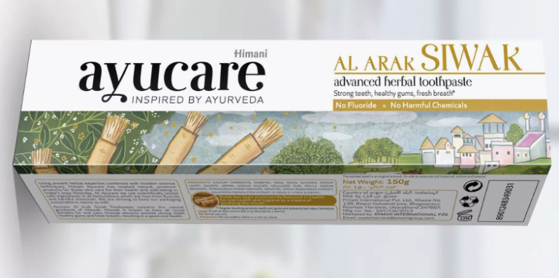 УЦЕНКА! Зубная паста Аль Арак Шивак Эмами СРОК ДО 08.2026 (Al Arak Siwak Emami) 150 г