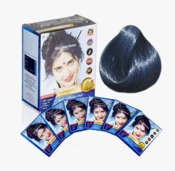 УЦЕНКА! Хна индийская Сине-Черная Хербул СРОК ДО 11.2026 (Blue Black Henna Herbul) 6 x 10 г