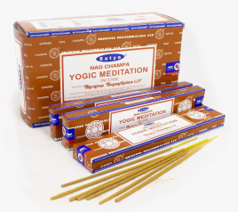Благовония Медитация Йога Сатья (Satya Nag Champa Yogic Meditation) 15 г