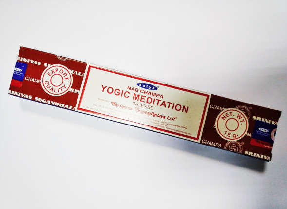 Благовония Медитация Йога Сатья (Satya NAG CHAMPA Yogic Meditation) 15 г