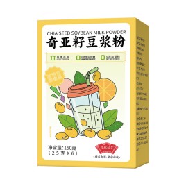 Сухое соевое молоко с семенами Чиа (Chia Seed Soybean Milk Powder) 6 стиков по 25 г