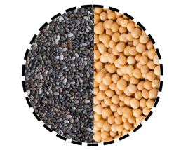 Сухое соевое молоко с семенами Чиа (Chia Seed Soybean Milk Powder) 6 стиков по 25 г