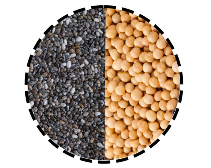 Сухое соевое молоко с семенами Чиа (Chia Seed Soybean Milk Powder) 6 стиков по 25 г