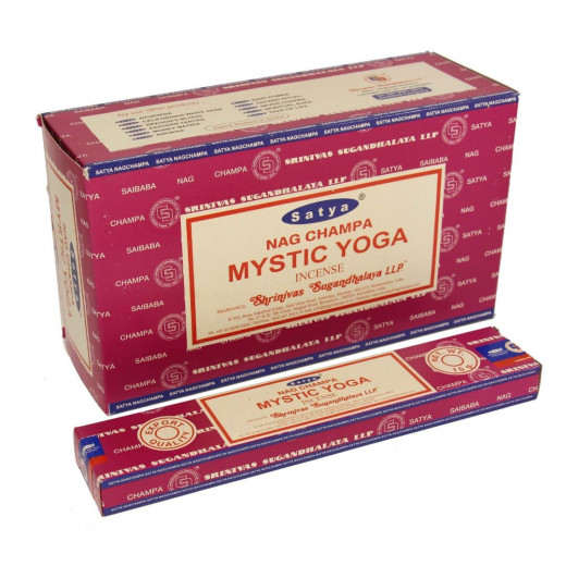 Благовония Мистическая Йога (Satya Mystic Yoga) 15 г — 