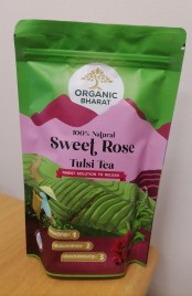 Чай Тулси Сладкая роза (Tulsi tea Sweet Rose Organic Bharat) 100 г