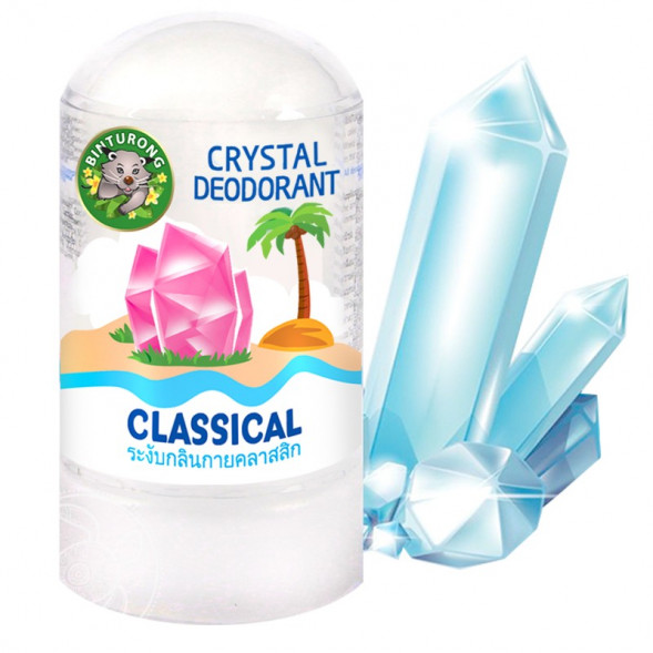 УЦЕНКА! Кристаллический дезодорант Классический СРОК ДО 11.2025 (Binturong Crystal Deodorant Classic) 60 г