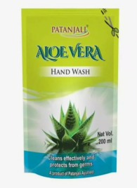 Мыло для рук Алоэ вера Патанджали (Aloe Vera Hand wash Soap Patanjali) 200 мл