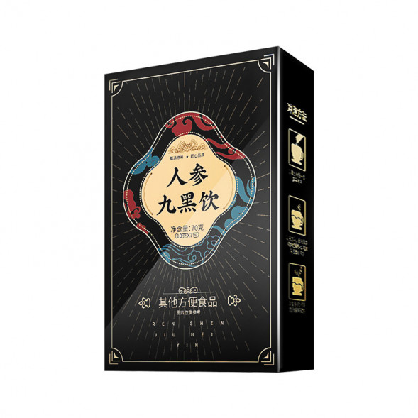 Напиток питательный из черного женьшеня (Nine Li Shizhen Hunan) 10 стиков по 10 г