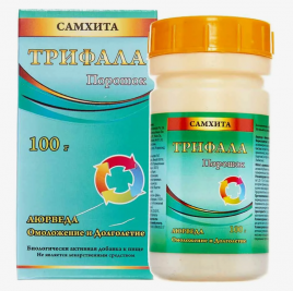 Трифала Чурна порошок Самхита (Triphala Churna Samhita) 100 г