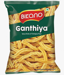 Закуска индийская из нутовой муки (Ganthiya Bikano) 200 г