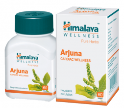 УЦЕНКА! Арджуна Хималая ПОМЯТА УПАКОВКА (Arjuna Himalaya Herbals) 60 табл