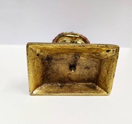 Статуэтка Будда металлическая 10 х 8 х 4 см