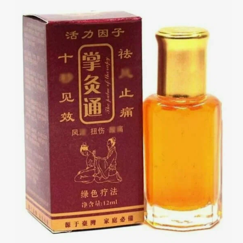 Бальзам при боли в спине и пояснице жидкие иглы Чжанцзиутун 12 мл