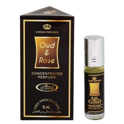 УЦЕНКА! Масляные арабские духи Уд и Роза Аль-Рехаб ПОВРЕЖДЕНА КОРОБКА (Concentrated Perfume Oud and Rose Al-Rehab) 6 мл 1