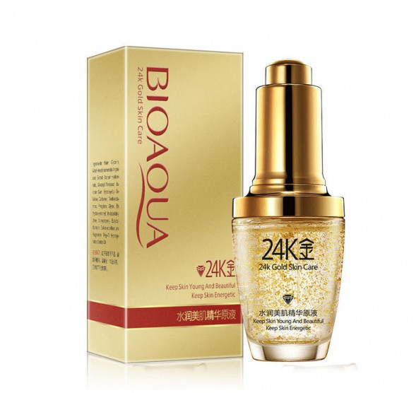 Эссенция увлажняющая контроль жирности для лица (Bioaqua Gold Hydrating Skin Essence) 30 мл