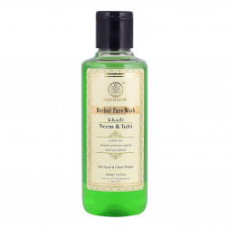 Гель для умывания Ним и Тулси Кхади (Face Wash Neem Tulsi Khadi) 210 мл