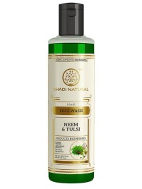 Гель для умывания Ним и Тулси Кхади (Face Wash Neem Tulsi Khadi) 210 мл