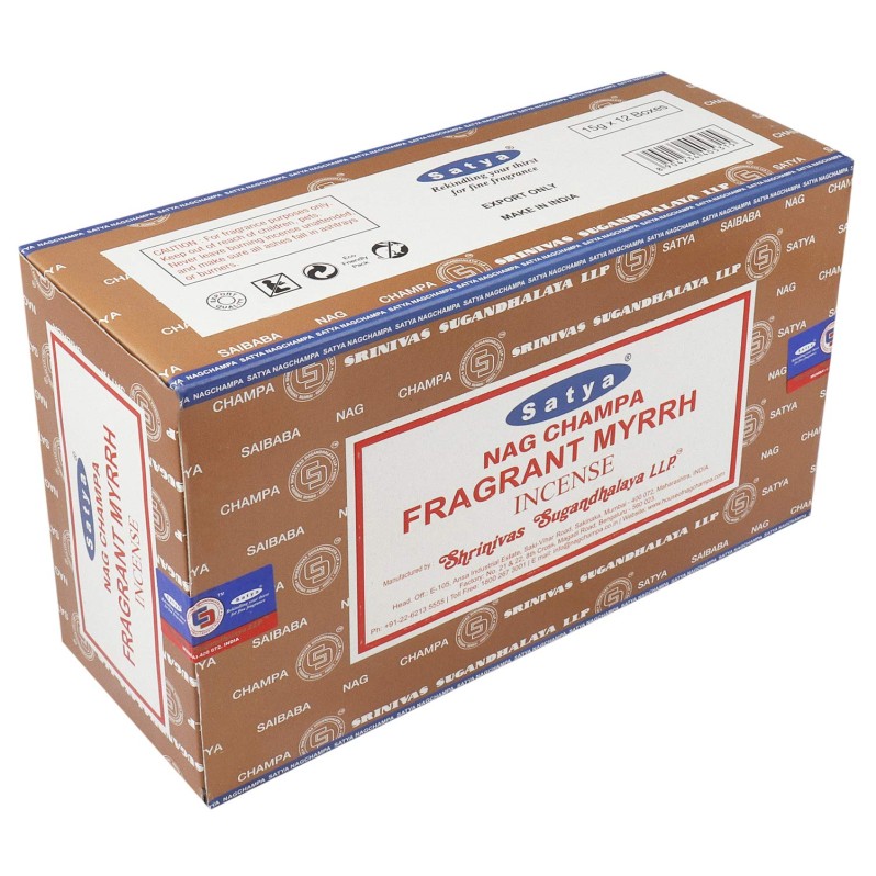 Благовония Ароматная Мирра Сатья (Satya Fragrant Myrrh) 15 г