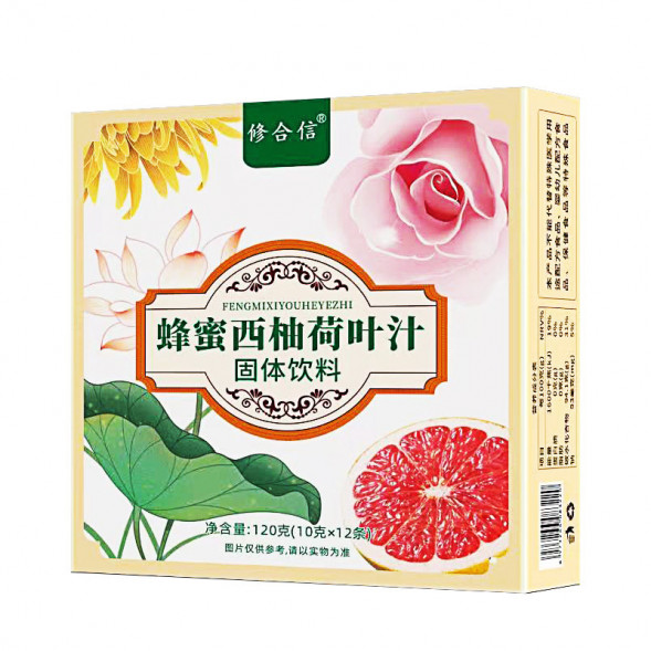 Фруктовый напиток из листьев лотоса с медом и грейпфрутом (Grapefruit Honey and Lotos Drink) 12 стиков х 10 г