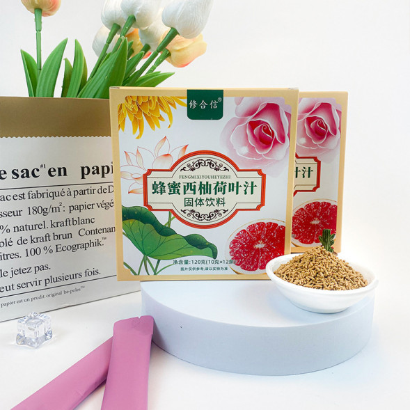 Фруктовый напиток из листьев лотоса с медом и грейпфрутом (Grapefruit Honey and Lotos Drink) 12 стиков х 10 г