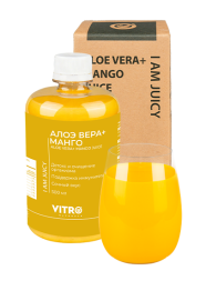 Напиток сокосодержащий Алоэ вера и Манго (Vitro Naturals) 500 мл