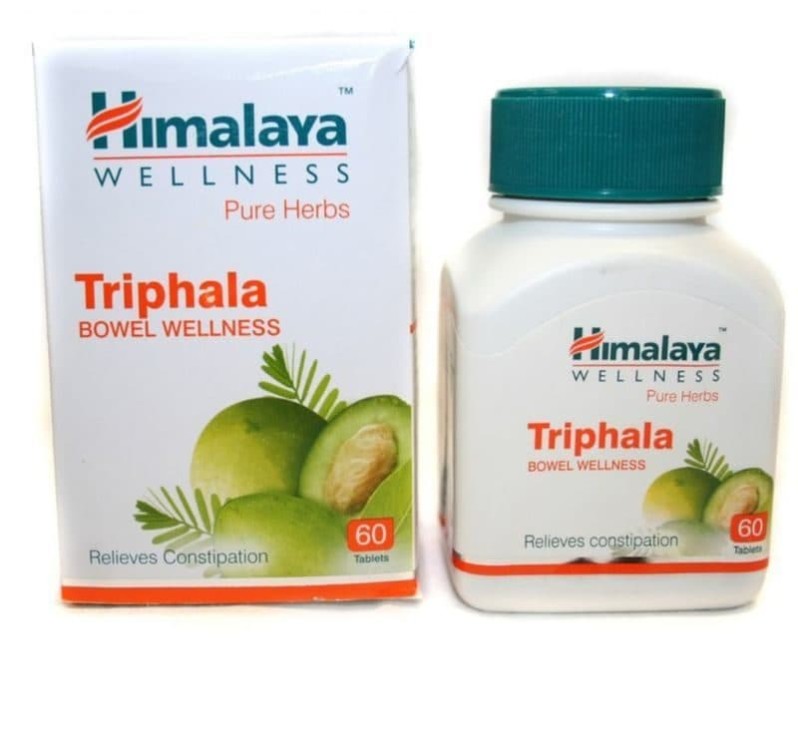 УЦЕНКА! Трифала Хималая ПОМЯТА УПАКОВКА (Triphala Himalaya Herbals) 60 табл 