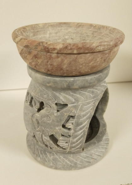 Аромалампа для эфирных масел камень Слон