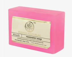 Мыло Розовая вода Кхади (Khadi Rosewater soap) 125 г
